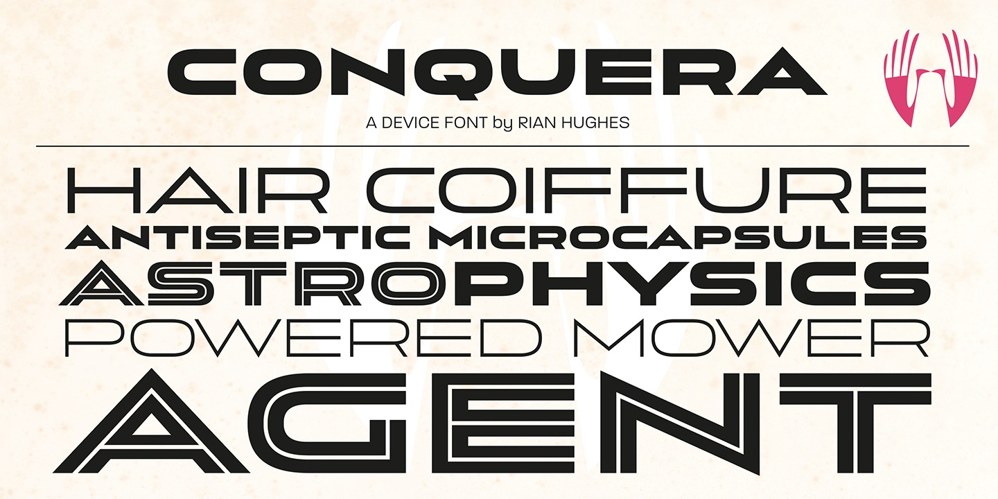 Conquera Medium Font preview